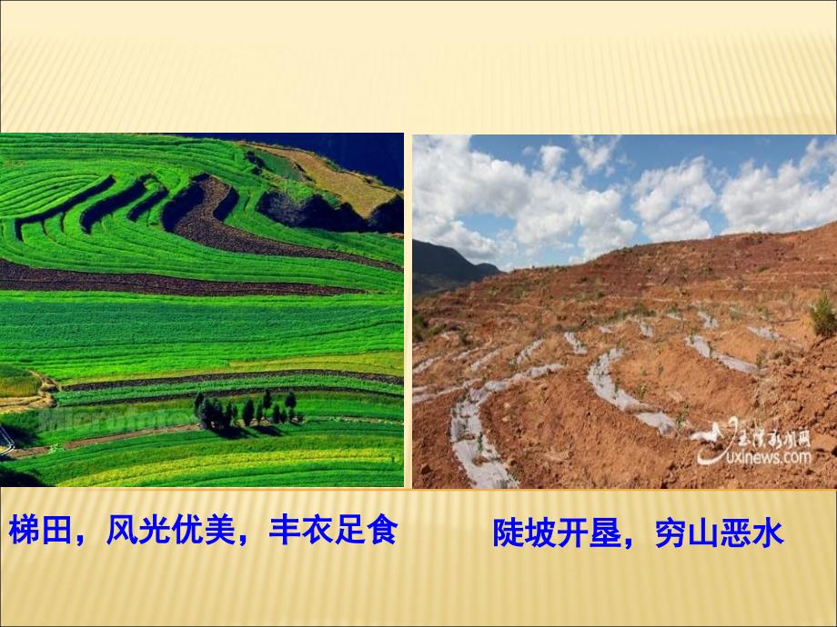 农业生产活动对自然地理环境的影响课件_第1页