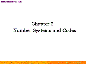 数电数字系统和编码2