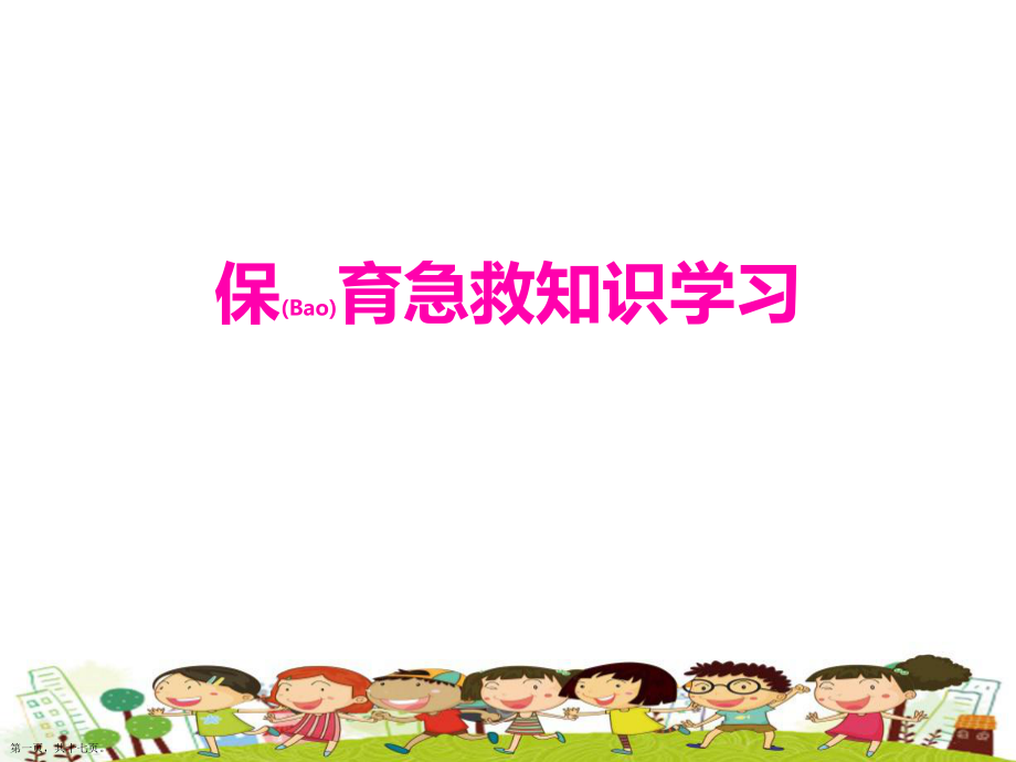 幼兒園保育急救知識怎樣學(xué)課件PPT_第1頁