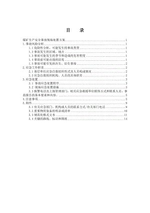 《現(xiàn)場處置方案》word版