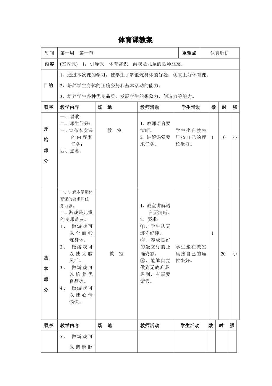 体育常识游戏是儿童的良师益友_第1页