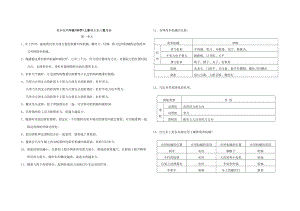 新教科版小學科學 六年級上冊復習提綱