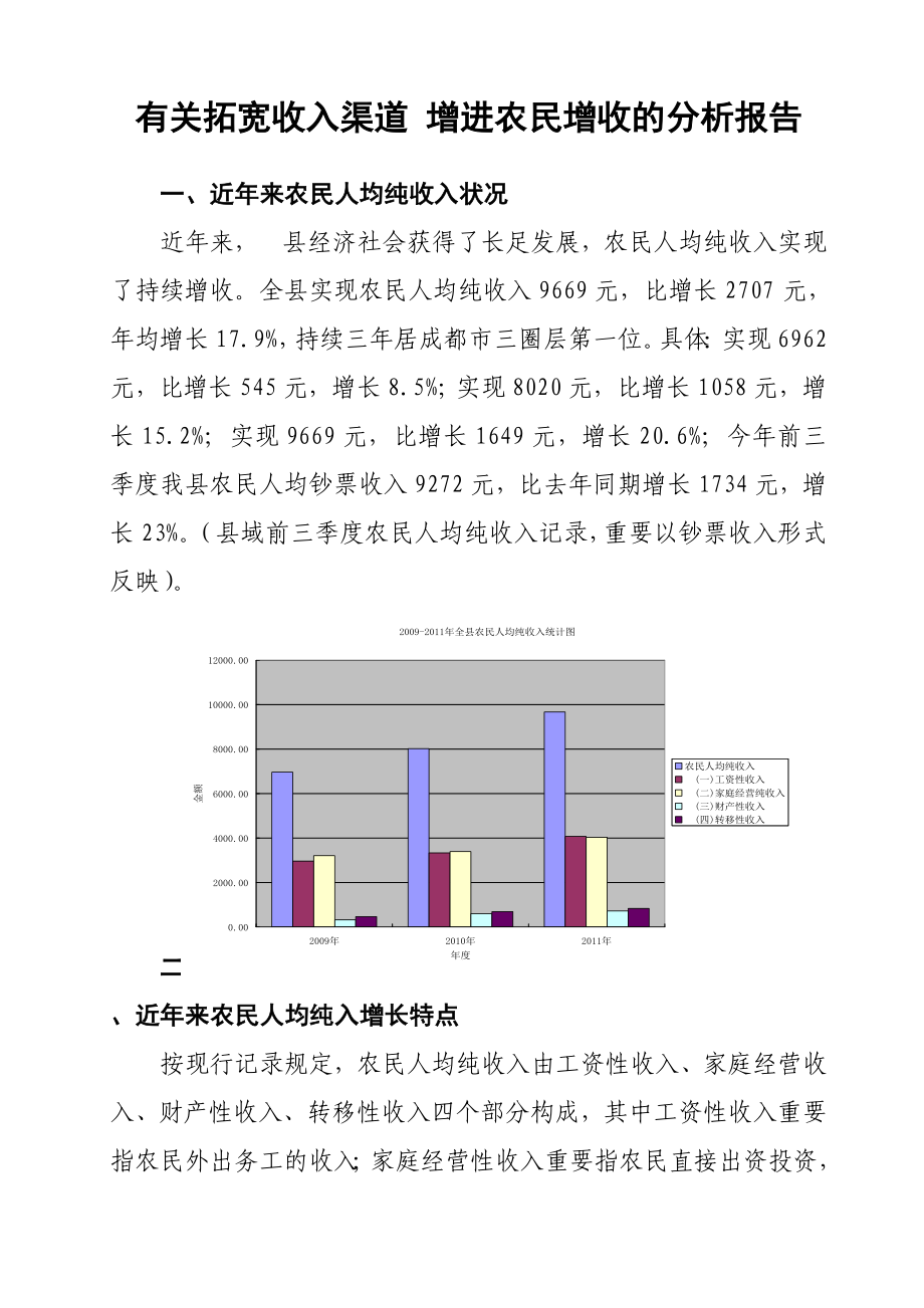 拓寬收入渠道 促進農(nóng)民增收_第1頁