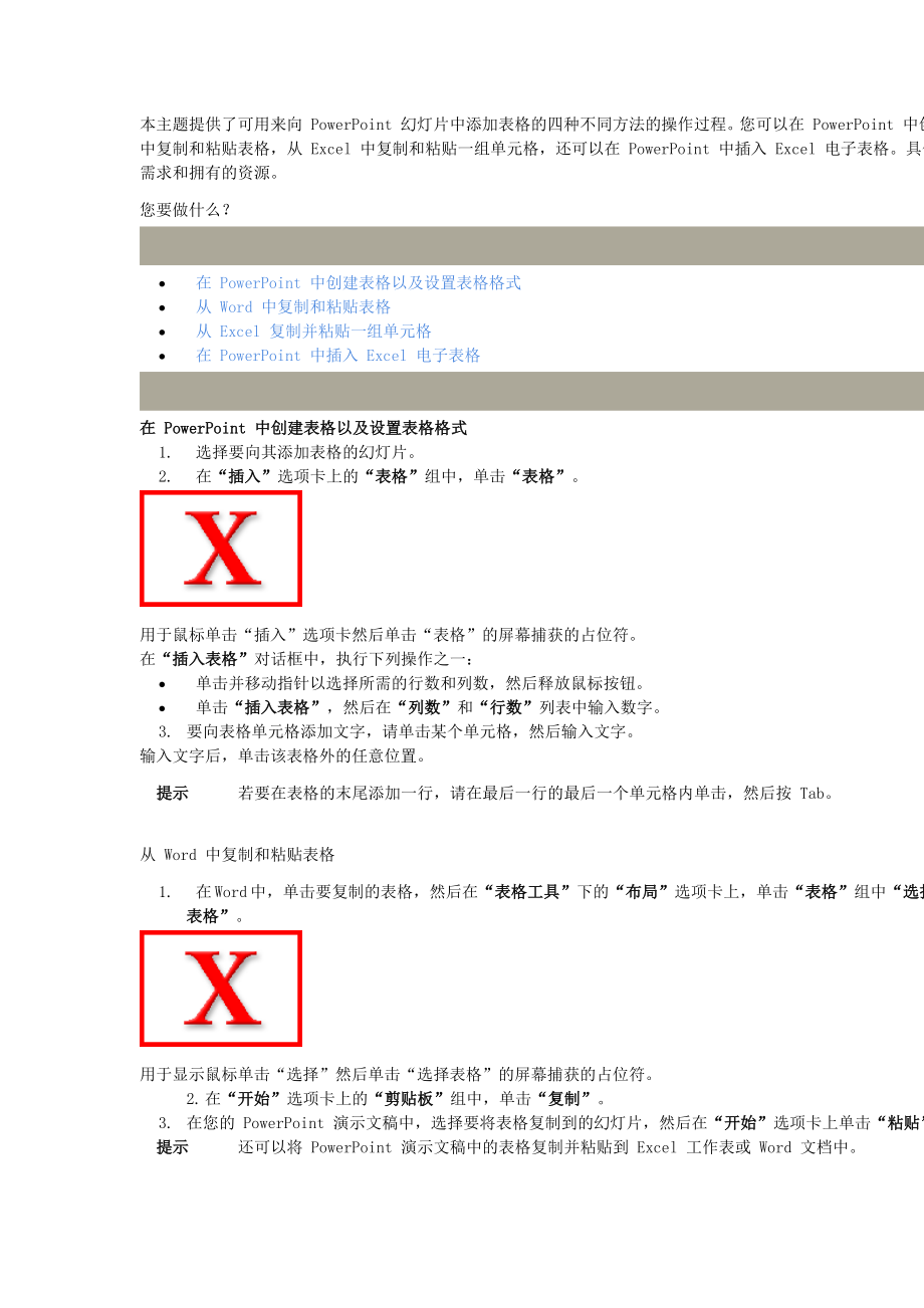 PPT添加表格4种方法_第1页