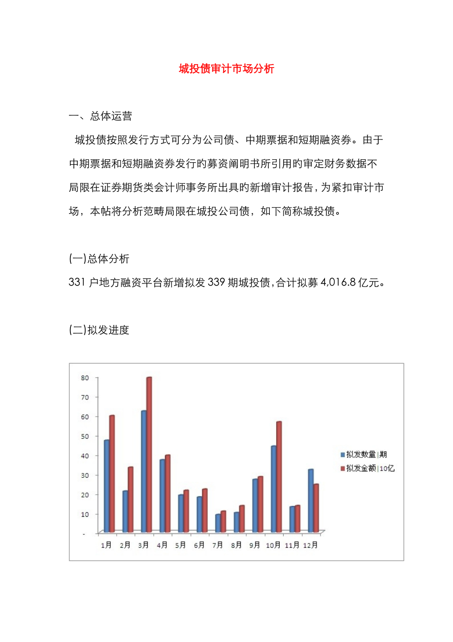 城投债审计市场分析_第1页