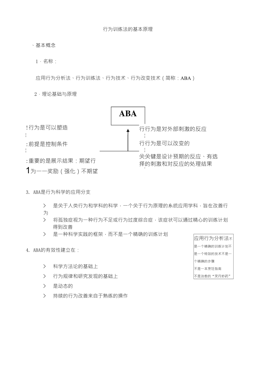 应用行为分析法ABA_第1页