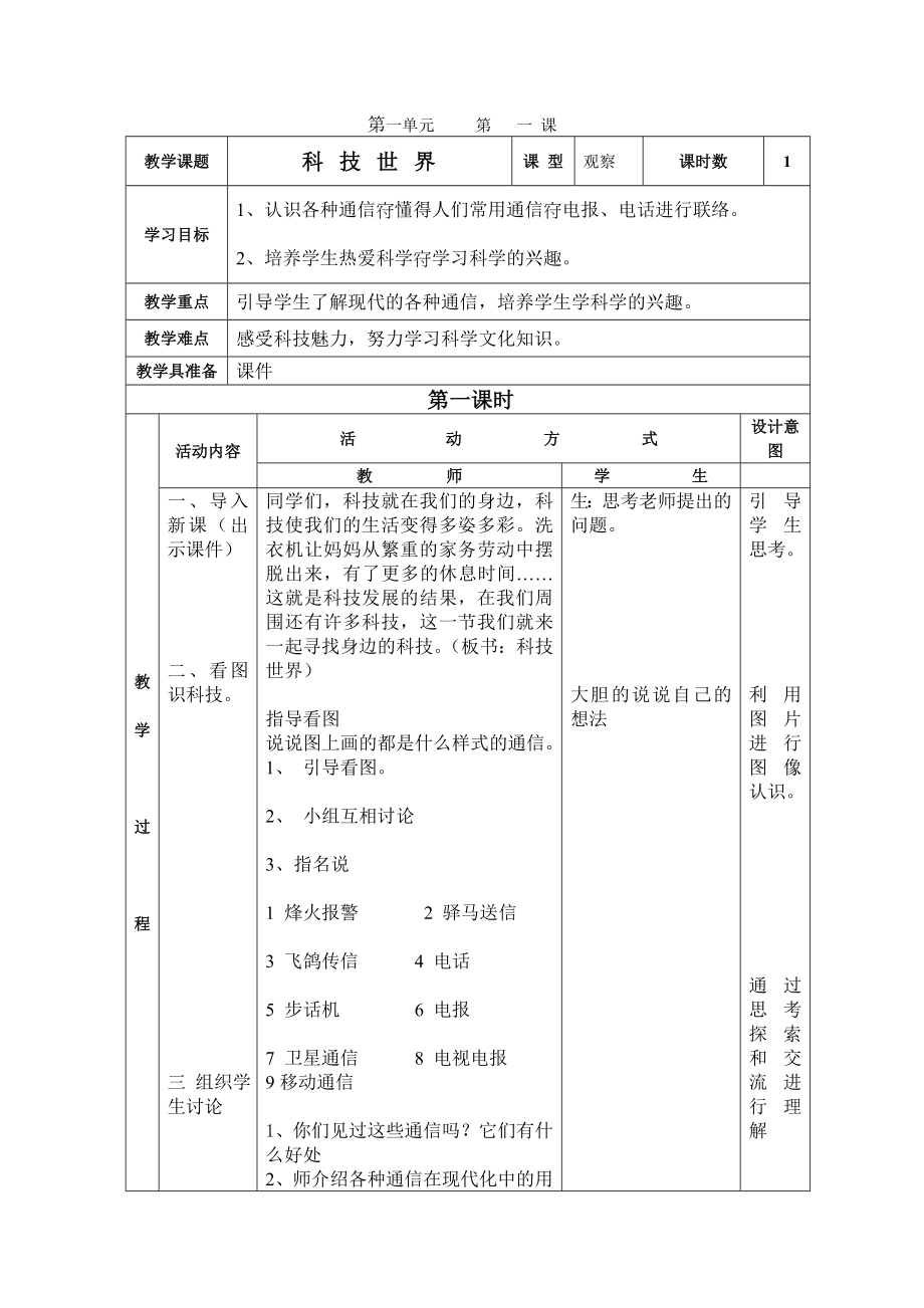 二年级下科学教案1_第1页