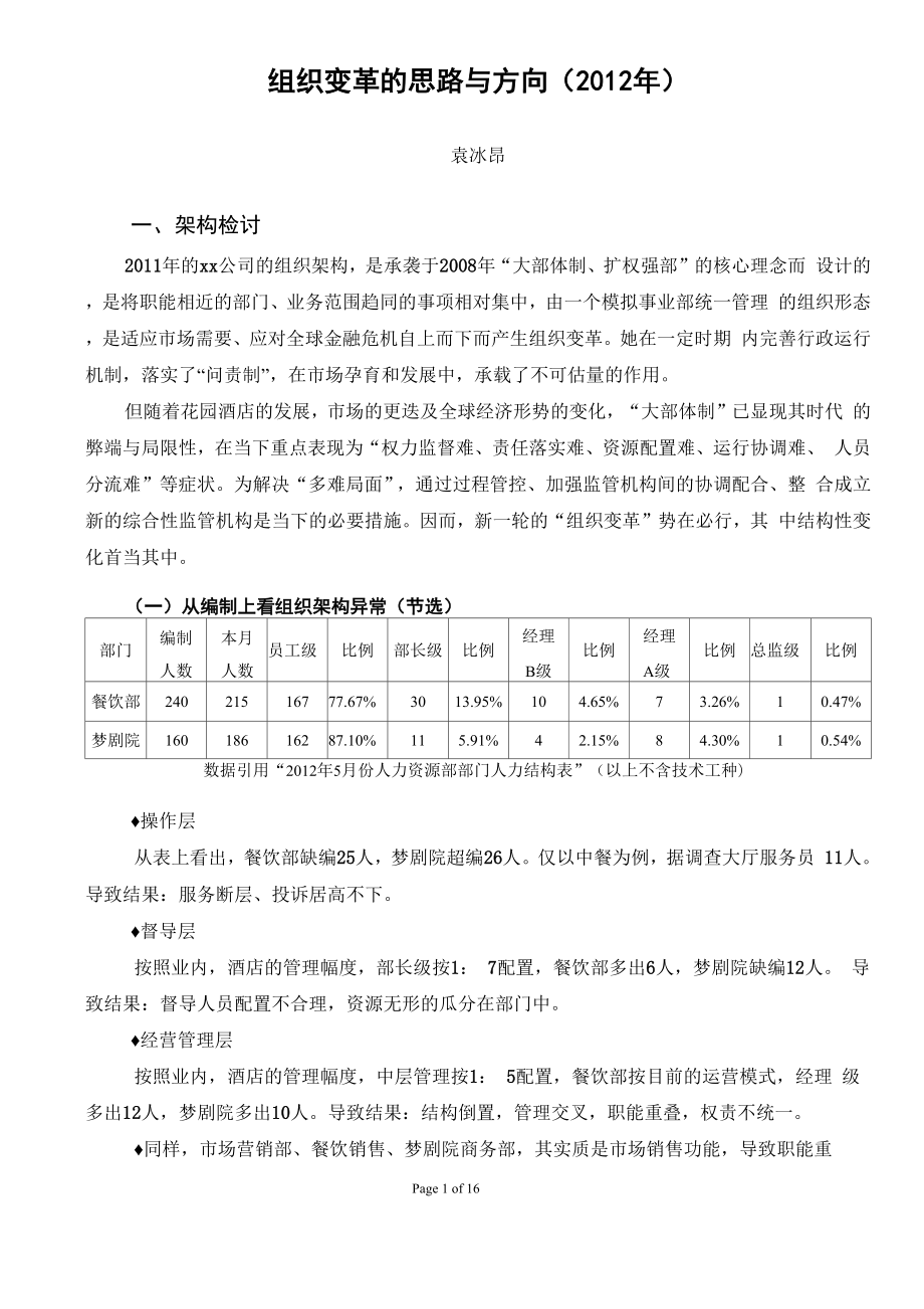 文章公司组织变革的思路与方向_第1页