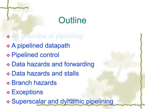 CS4100计算机结构Pipelining课件