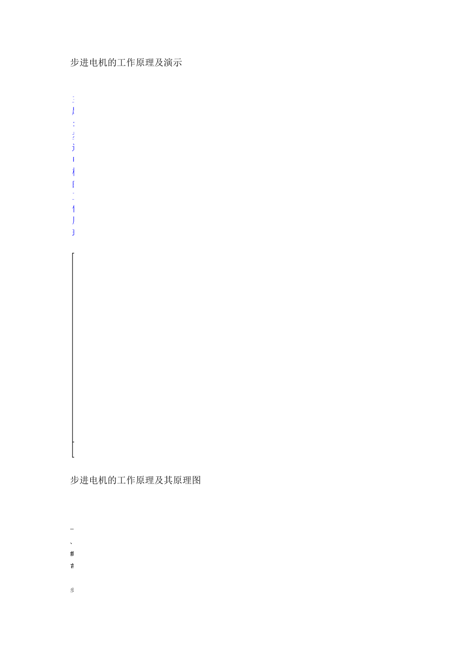 步進(jìn)電機(jī)的工作原理及演示資料_第1頁(yè)