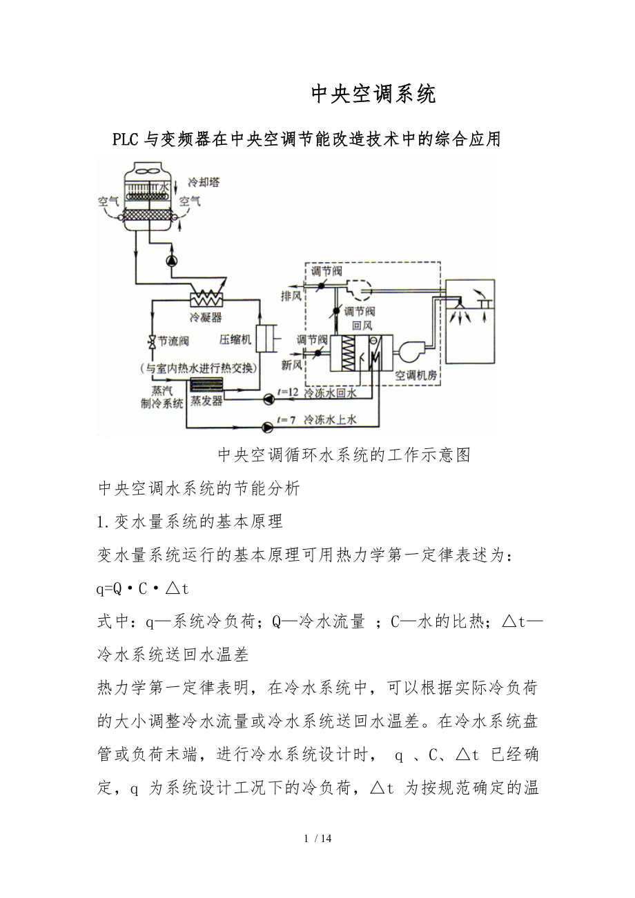 中央空调变频改造技术_第1页