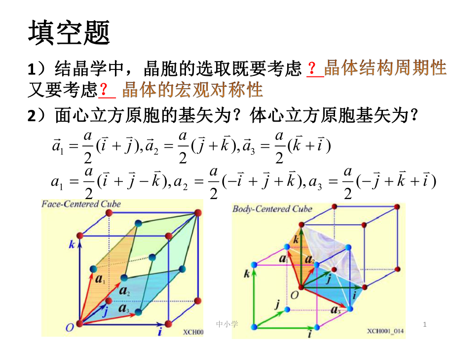 固體物理學(xué)期中試卷【青苗教育】_第1頁