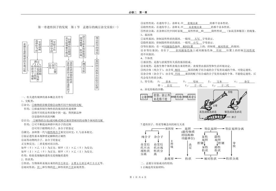 第一章遗传因子的发现_第1页