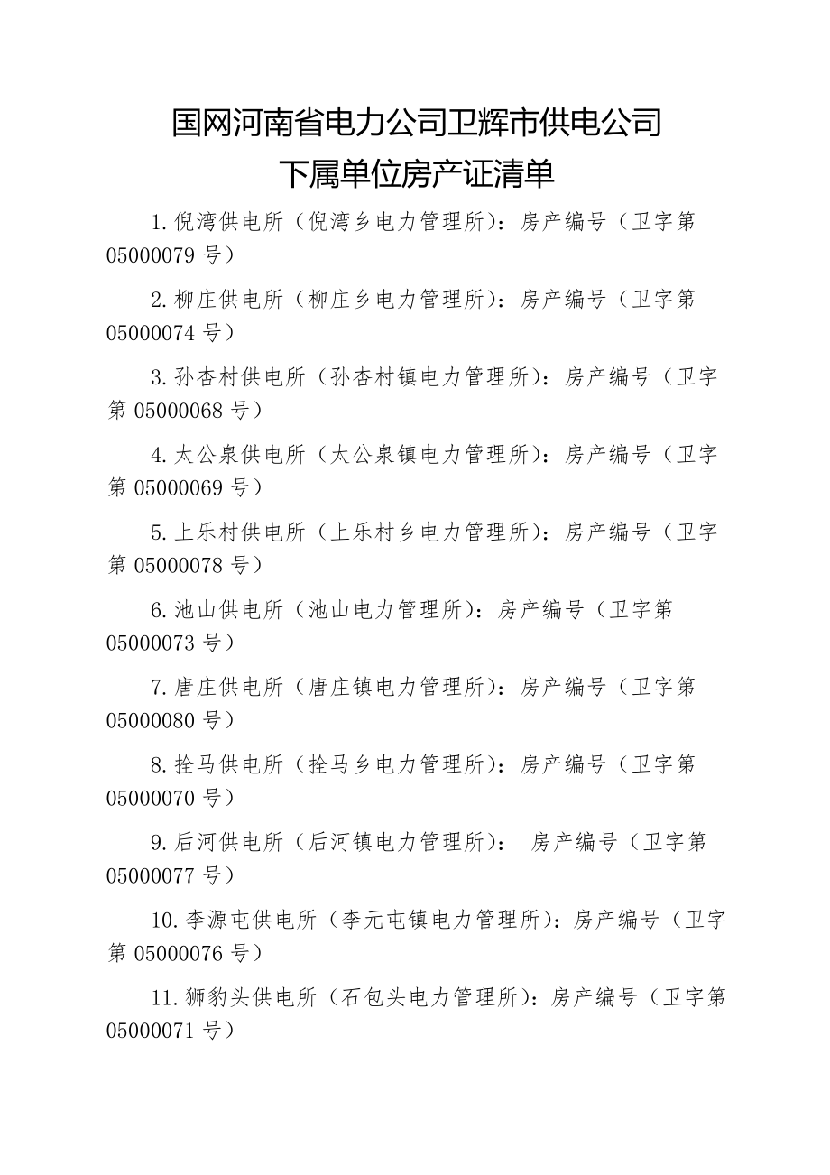 国网河南省电力公司卫辉市供电公司_第1页