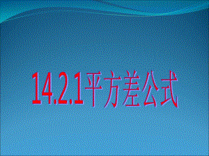 1421平方差公式课件_(1)_(1)