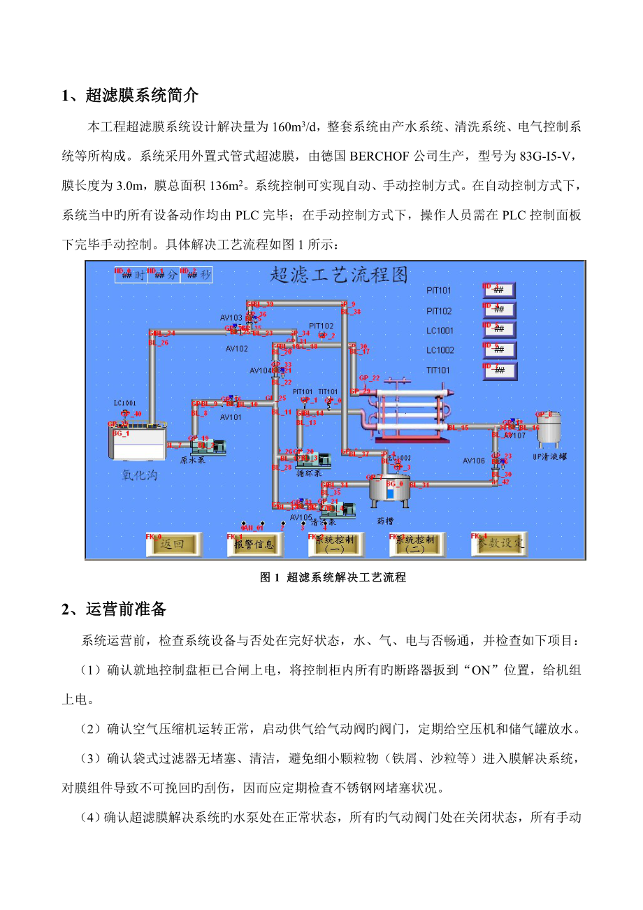 管式超滤膜技术手册图片