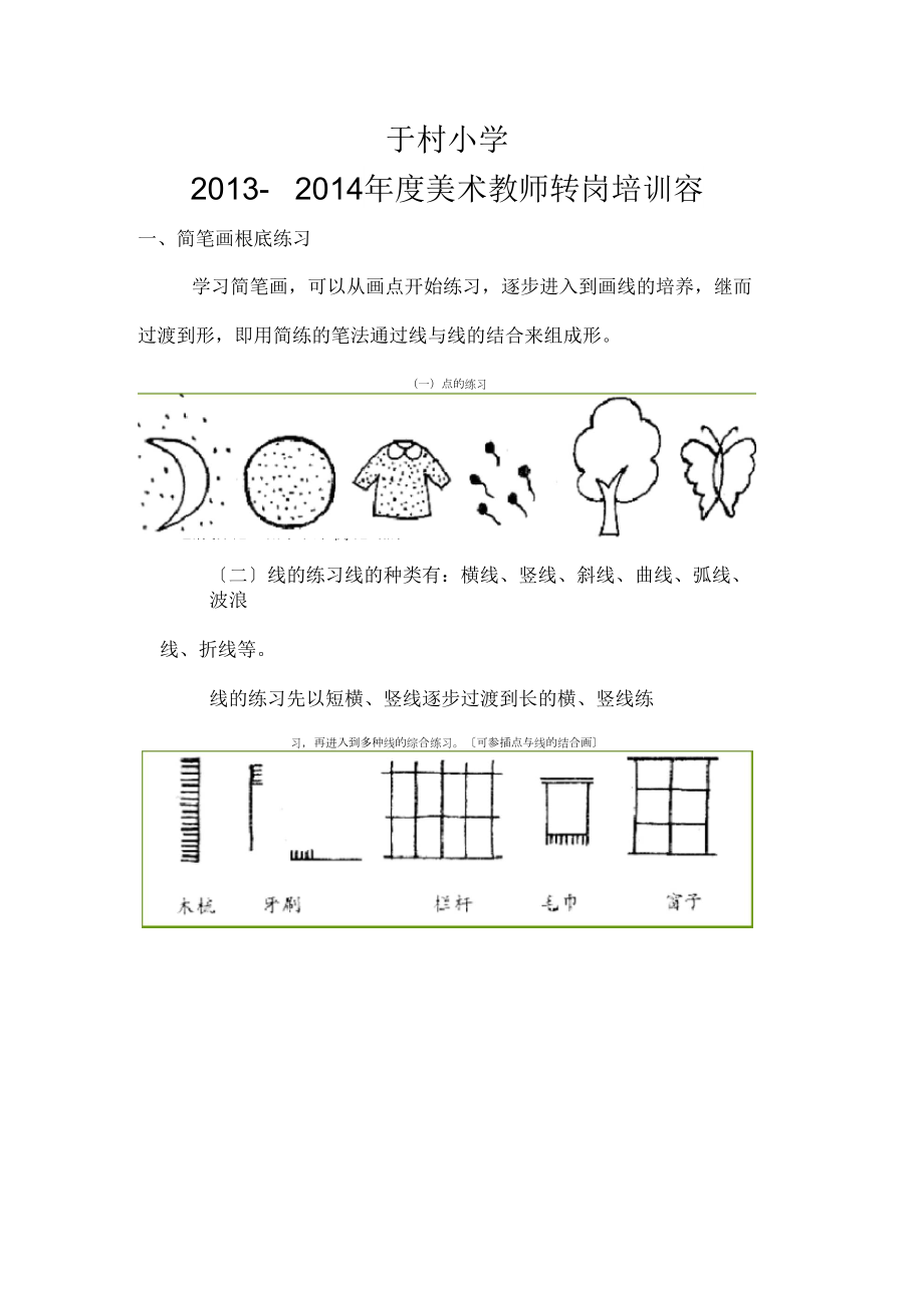 美术教师培训内容_第1页