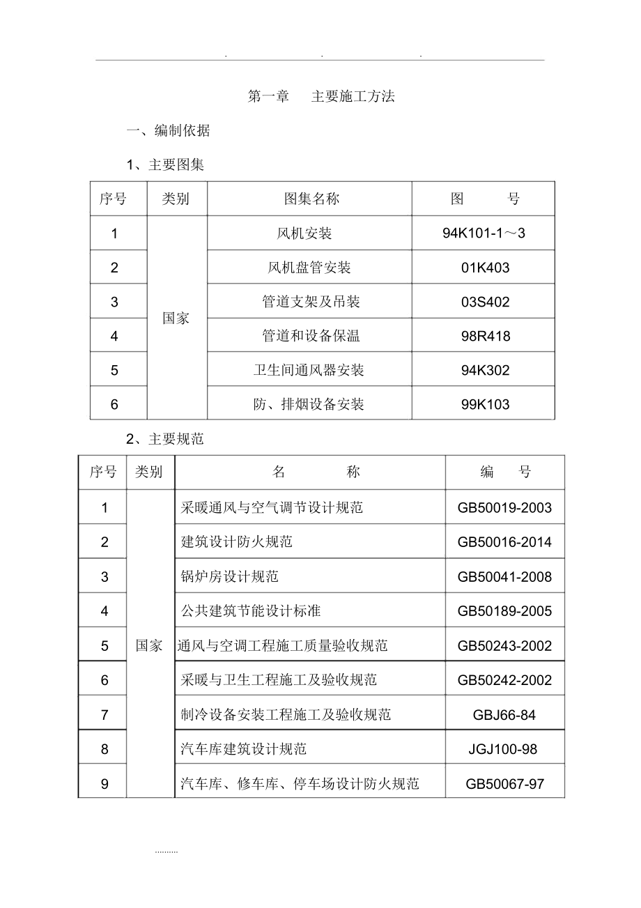 多联机空调工程施工设计方案_第1页