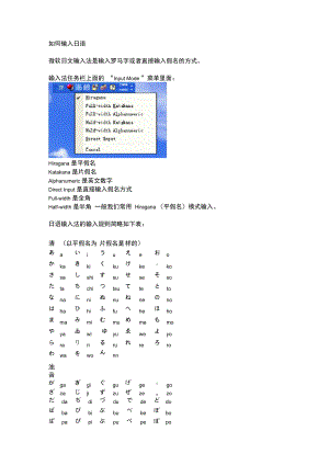 务删日语输入法