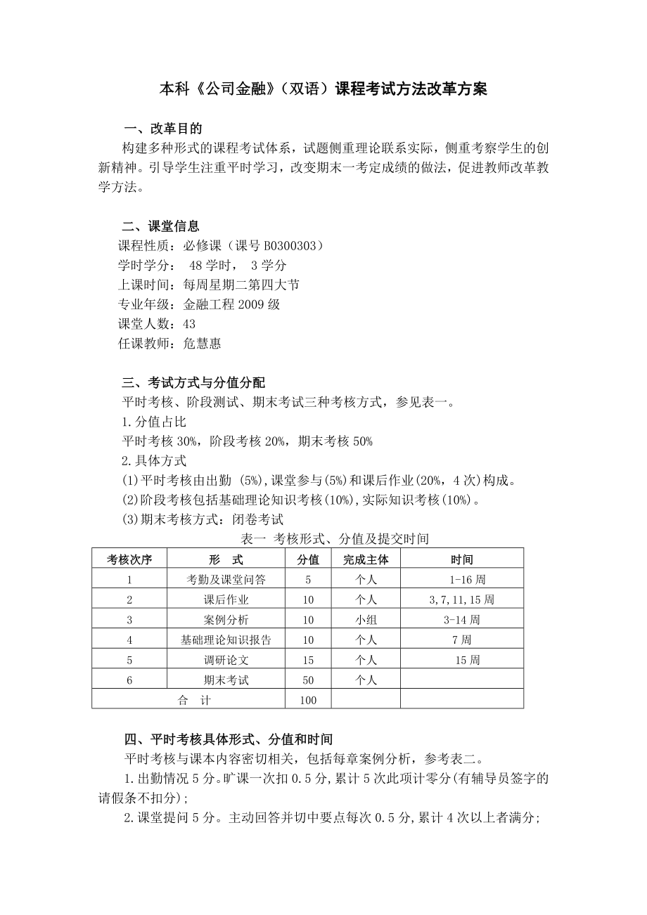 考试方法改革方案(危慧惠)_第1页