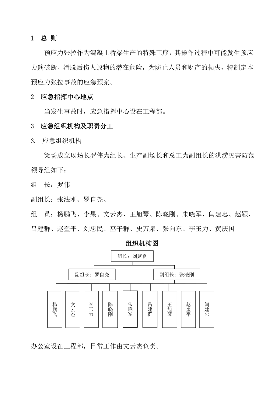 预应力张拉事故应急预案_第1页