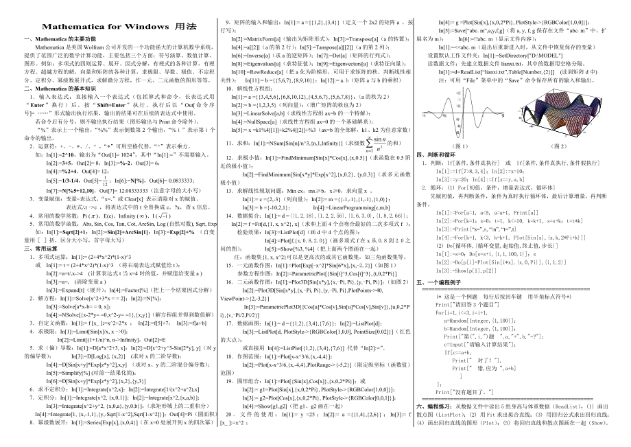 Mathematical用法-大全-实用版_第1页