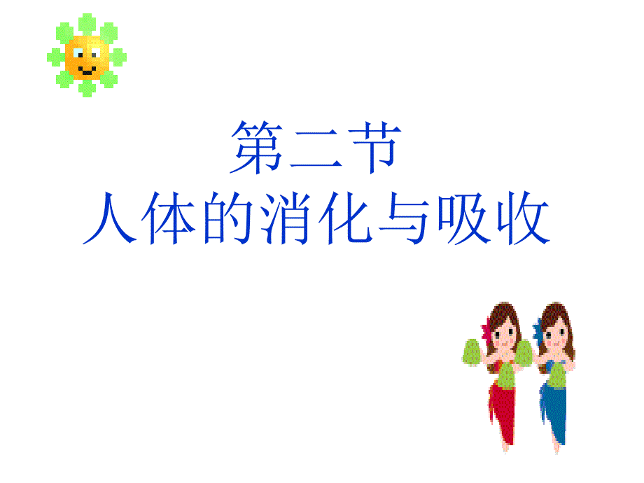 苏教版七年级生物人体的消化与吸收课件_第1页