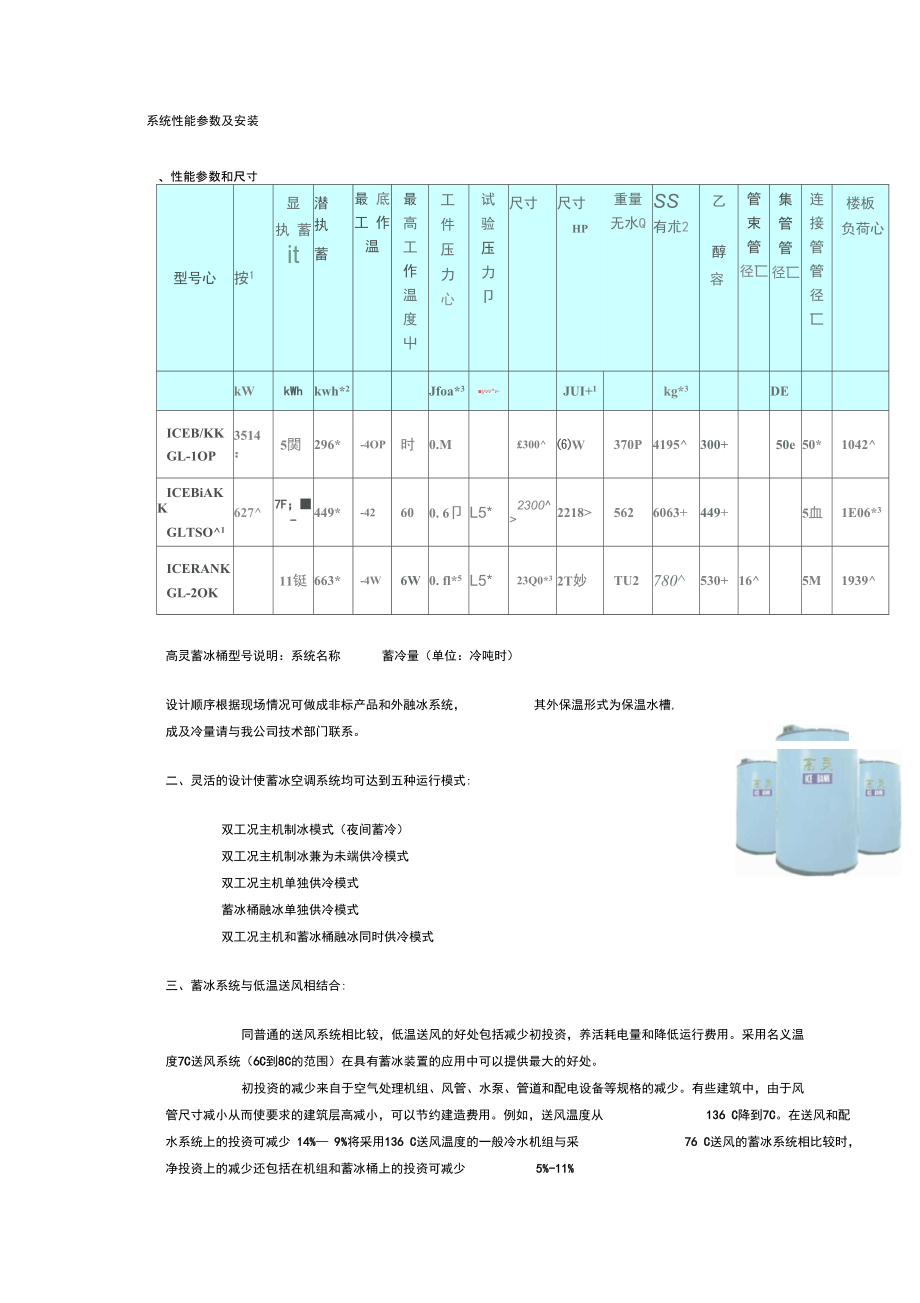 系统性能参数及安装_第1页