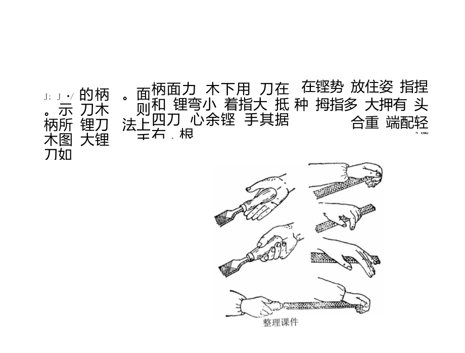 锉刀的操作方法_第1页