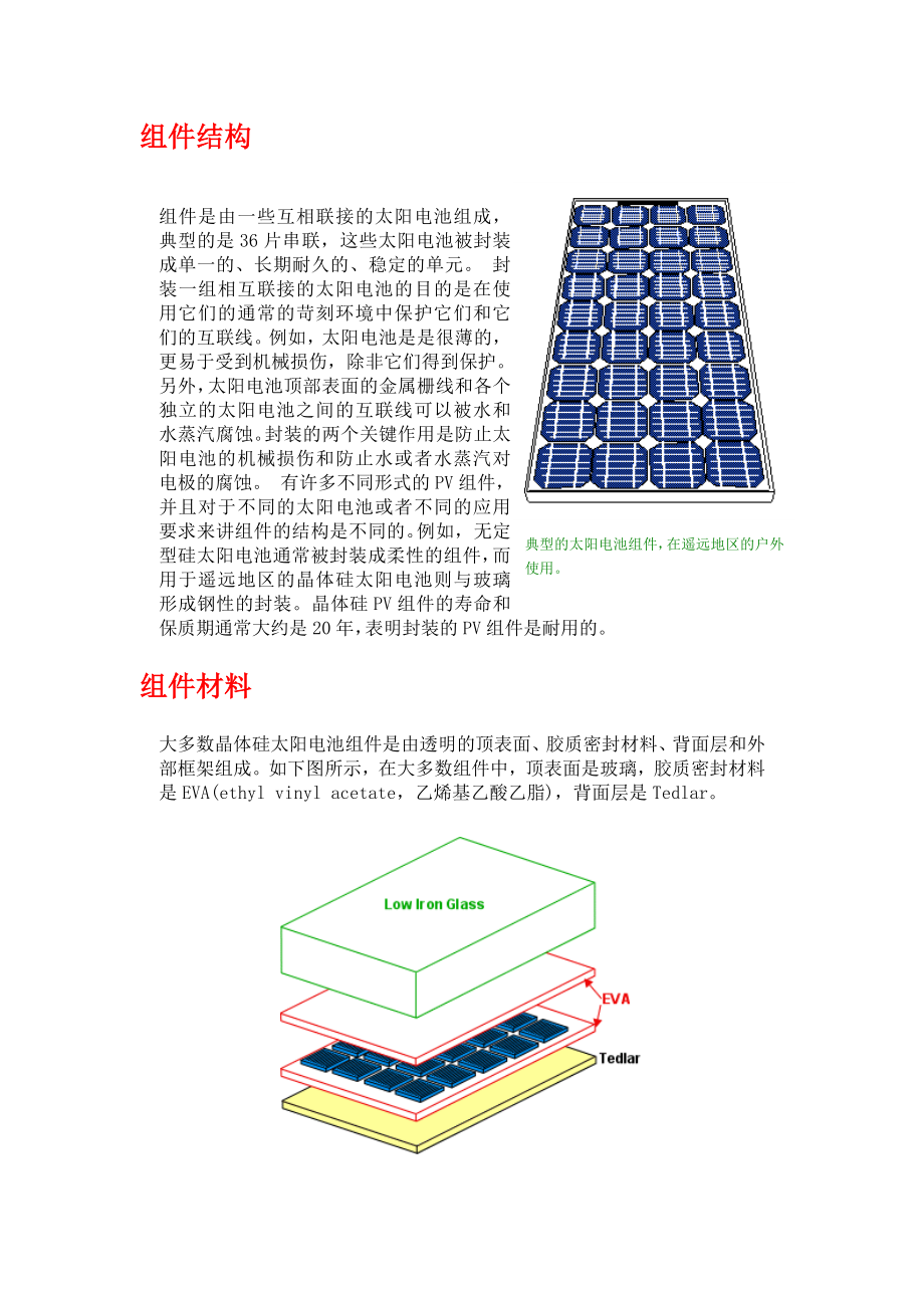太阳能光伏组件结构_第1页