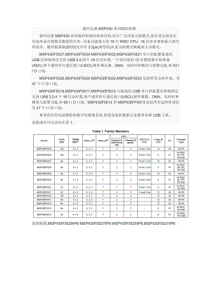 MSP430F5529中文资料