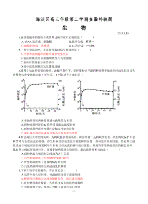 14-15 查漏補(bǔ)缺 海淀