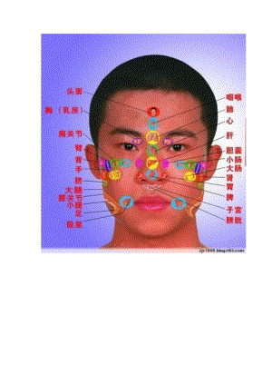 面诊就是透过面部反射区知道脏腑疾病与健康状况的诊法