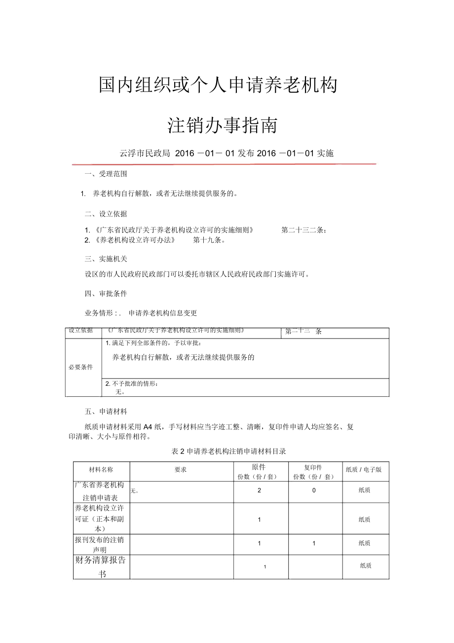 国内组织或个人申请养老机构_第1页