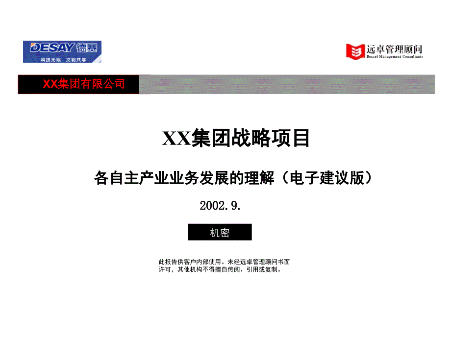 德赛集团战略现有业务分析分报告_第1页