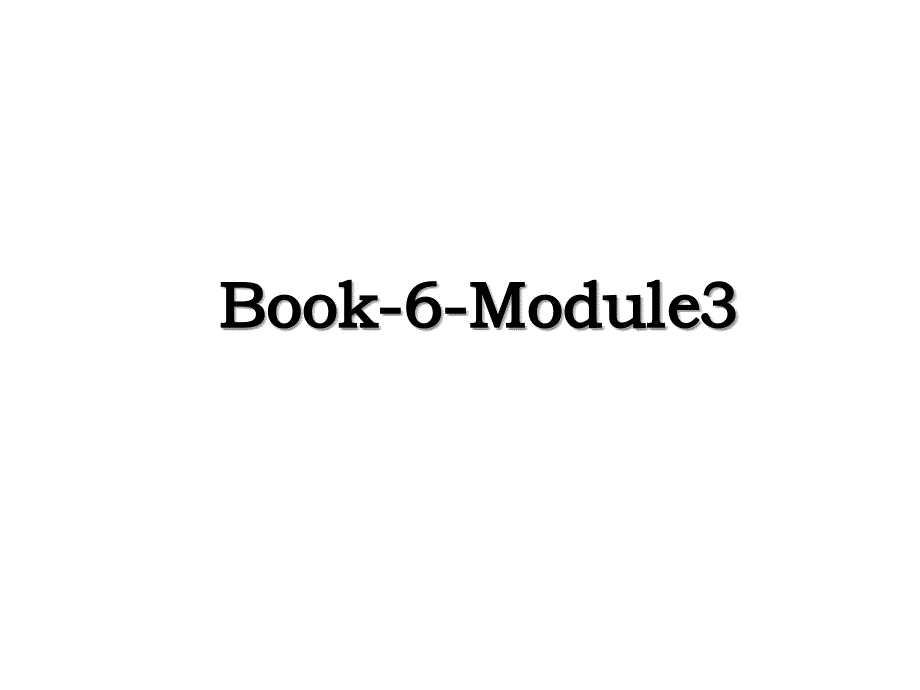Book6Module3_第1页