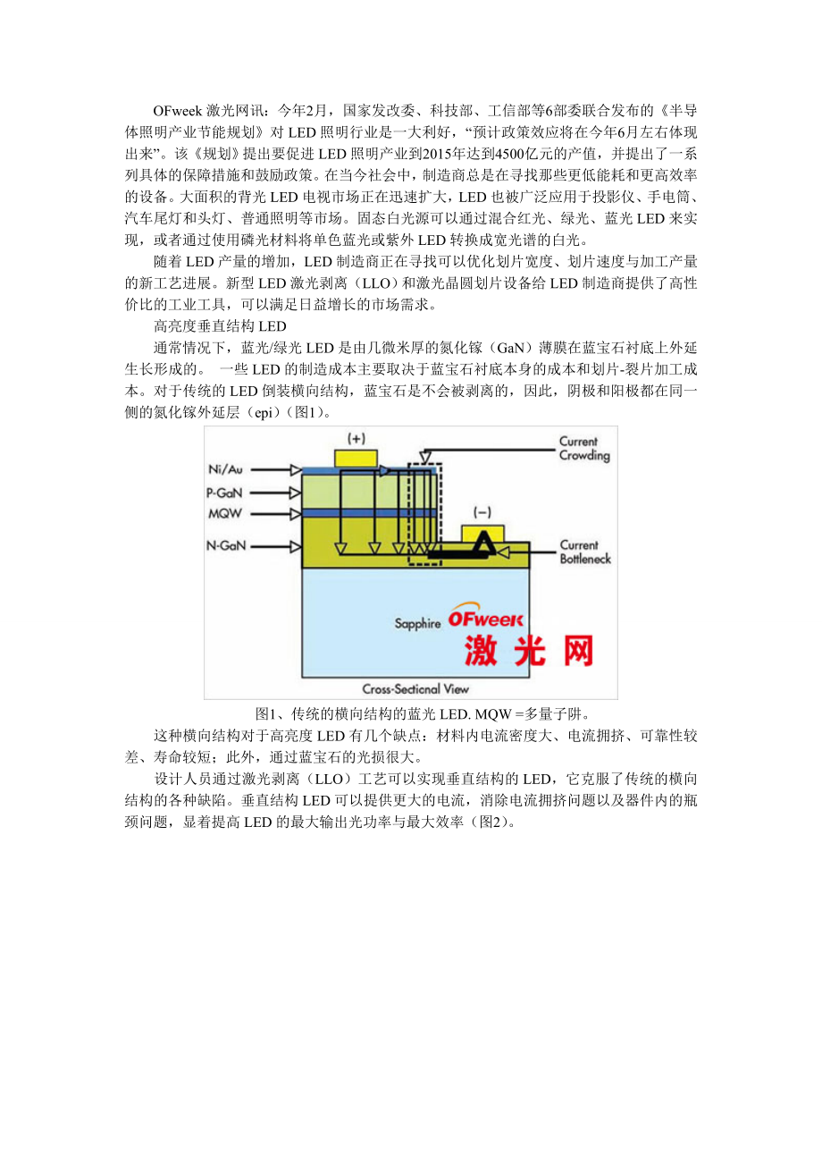 LED激光加工技术原理_第1页