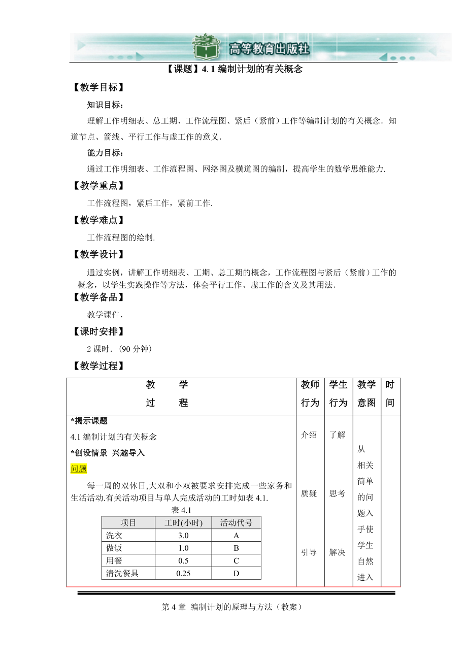 编制计划的有关概念_第1页