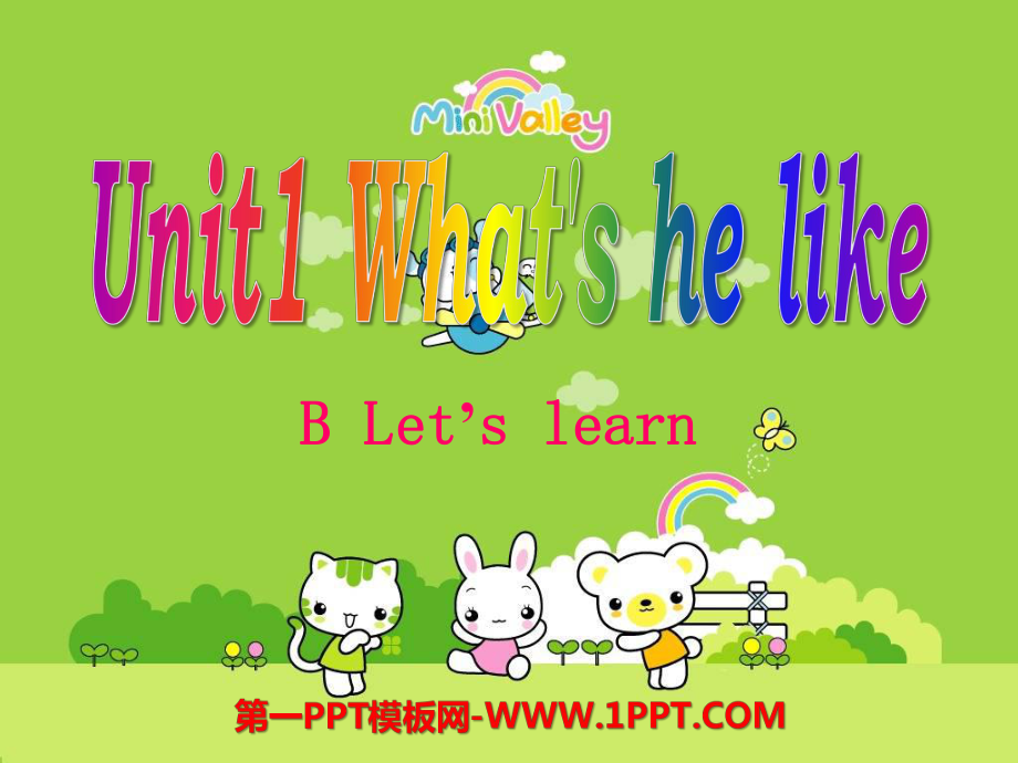 人教PEP五年級英語上冊unit 1 What's he like？課件_第1頁