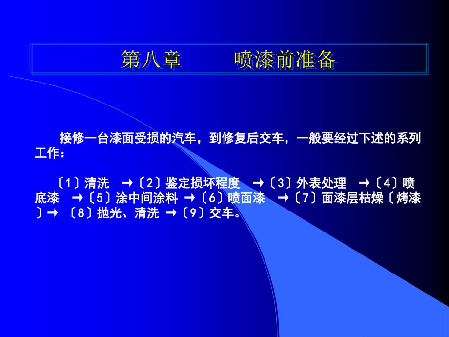 汽车钣金喷涂前准备_第1页