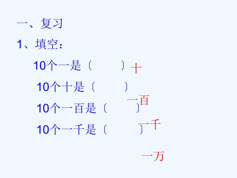 新课标人教版四年级数学上册第一单元大数的认识亿以内数的认识_第1页