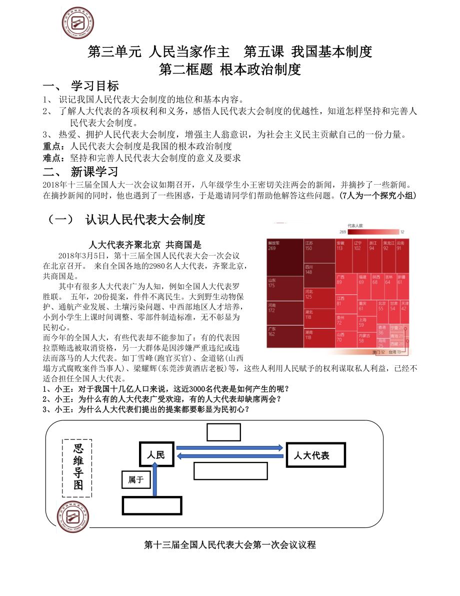 根本政治制度學(xué)生學(xué)案_第1頁(yè)