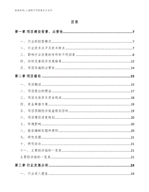 上海粽子项目商业计划书_模板范文