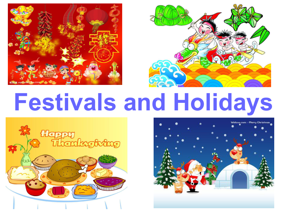 北师大版八年级英语下册课件：Unit 3 Festivals and Holidays Lesson 7 Chinese New Year 第一课时_第1页