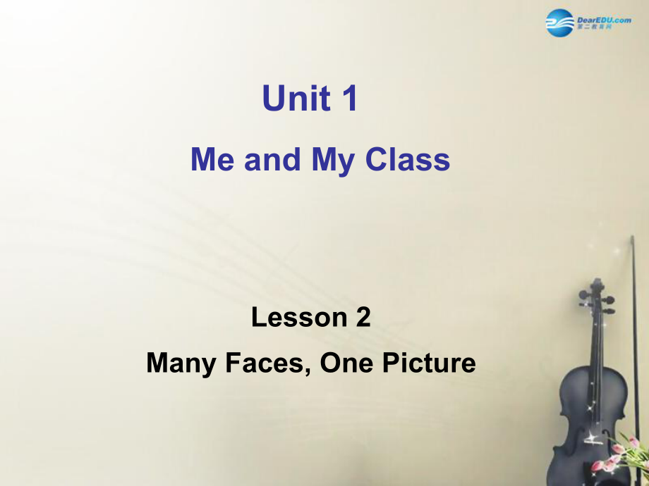 冀教初中英語(yǔ)八上《Lesson 2 Many Faces, One Picture》PPT課件 (2)_第1頁(yè)