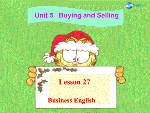 冀教初中英語八下《Lesson 27 Business English》PPT課件 (1)