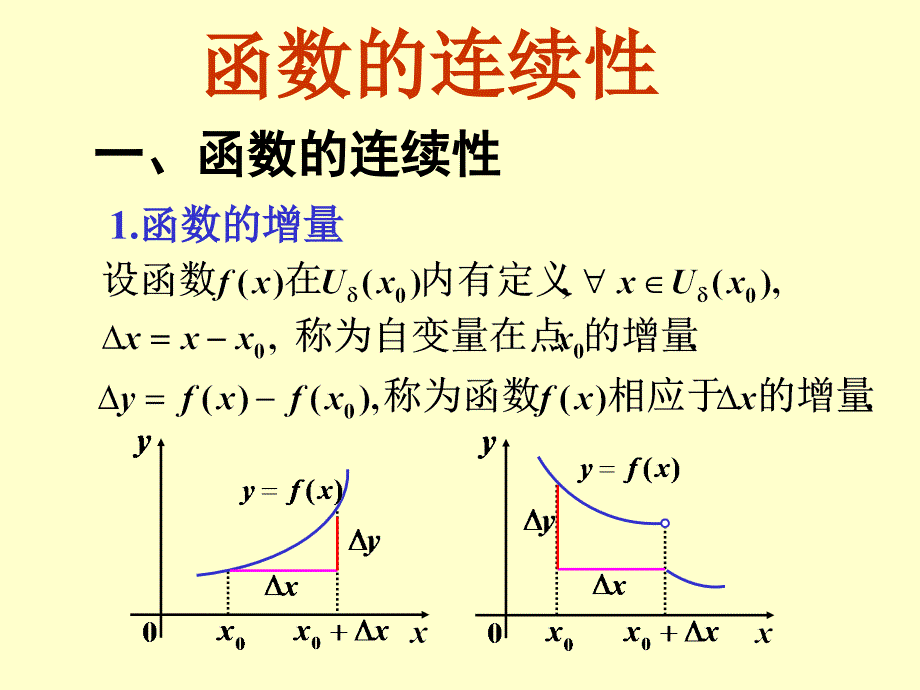 高等数学函数的连续性5_第1页