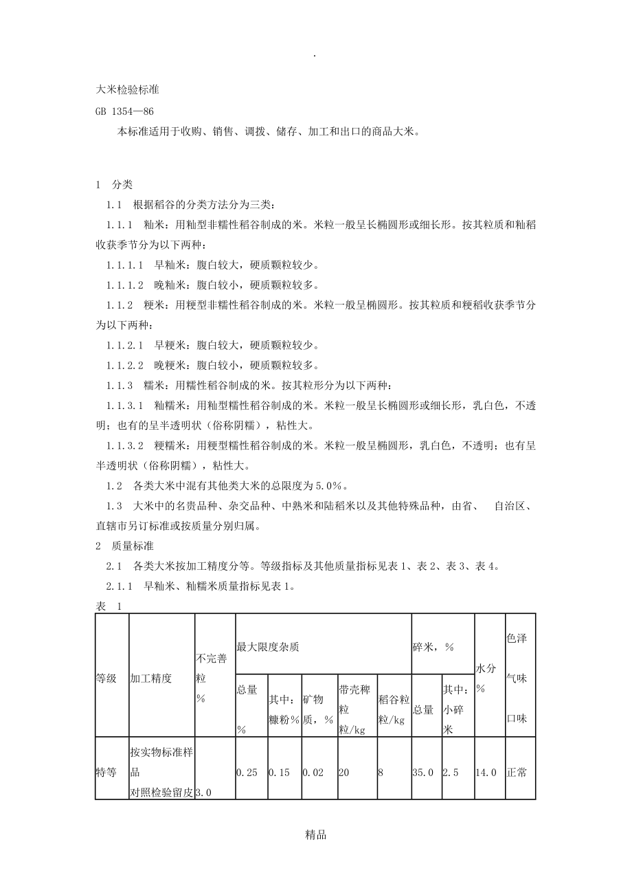 大米检验标准_第1页