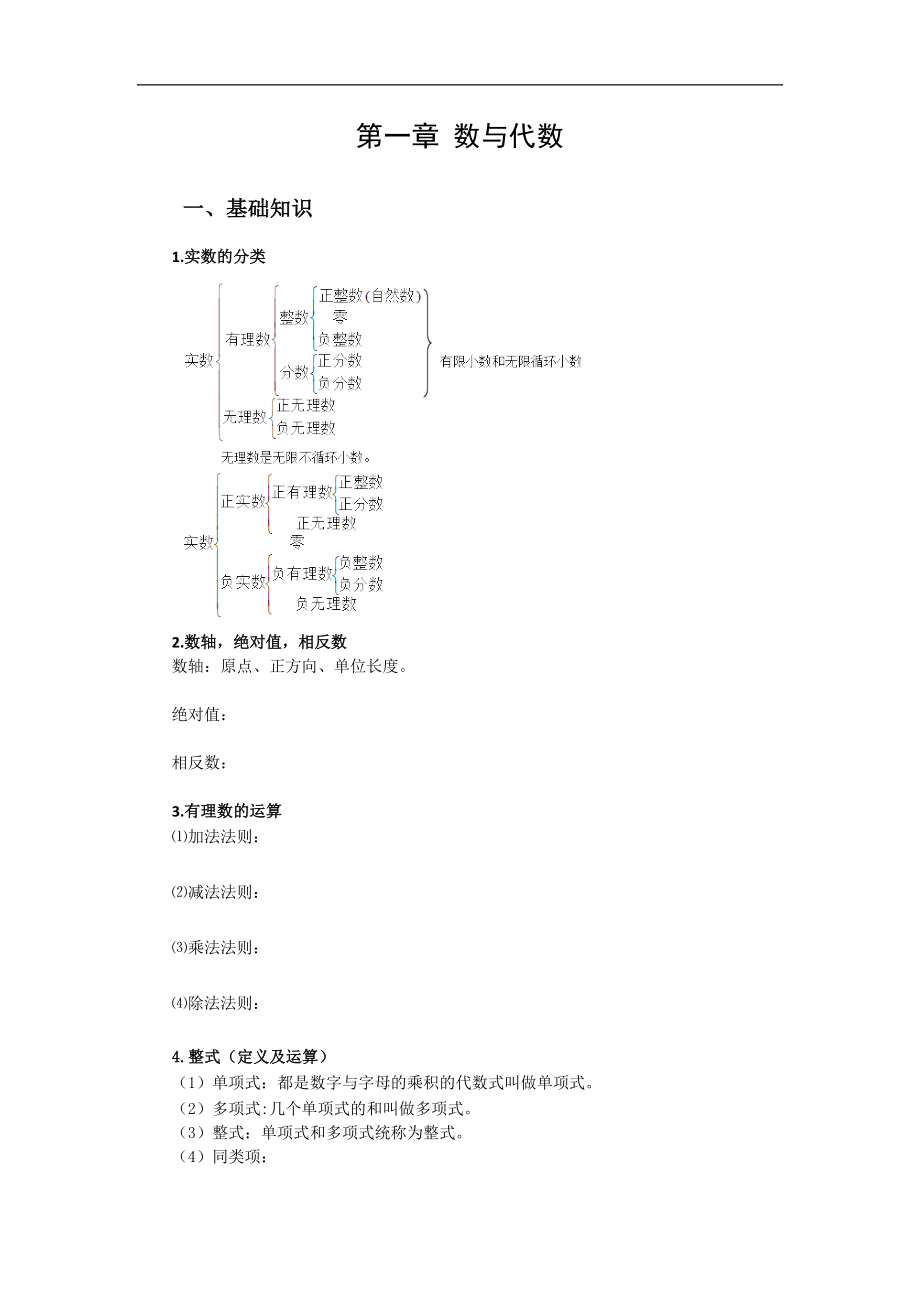 初中数学总复习_第1页