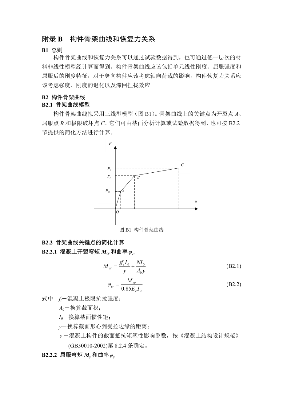 超限高层建筑工程抗震设计指南附录B_第1页